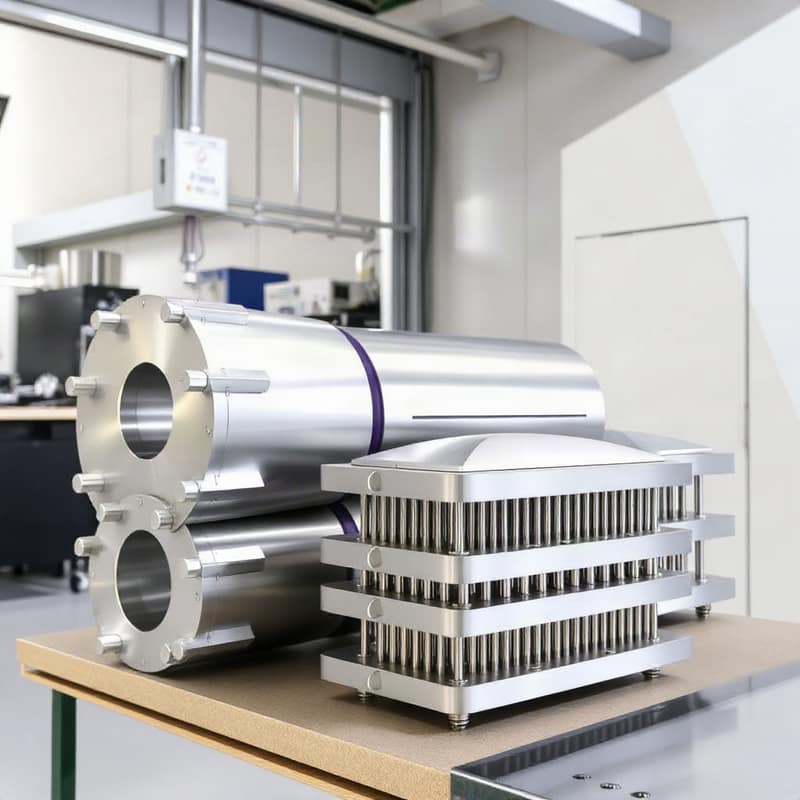 Hard anodized aluminium semiconductor chamber components in a clean room